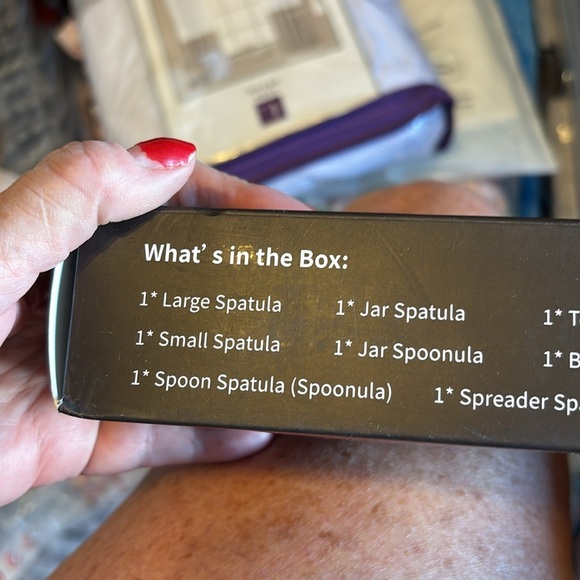 CasaVida Silicone Spatula Set 1piece Seamless Kitchen Bakeware Baking Mixing 8pc - Picture 11 of 12